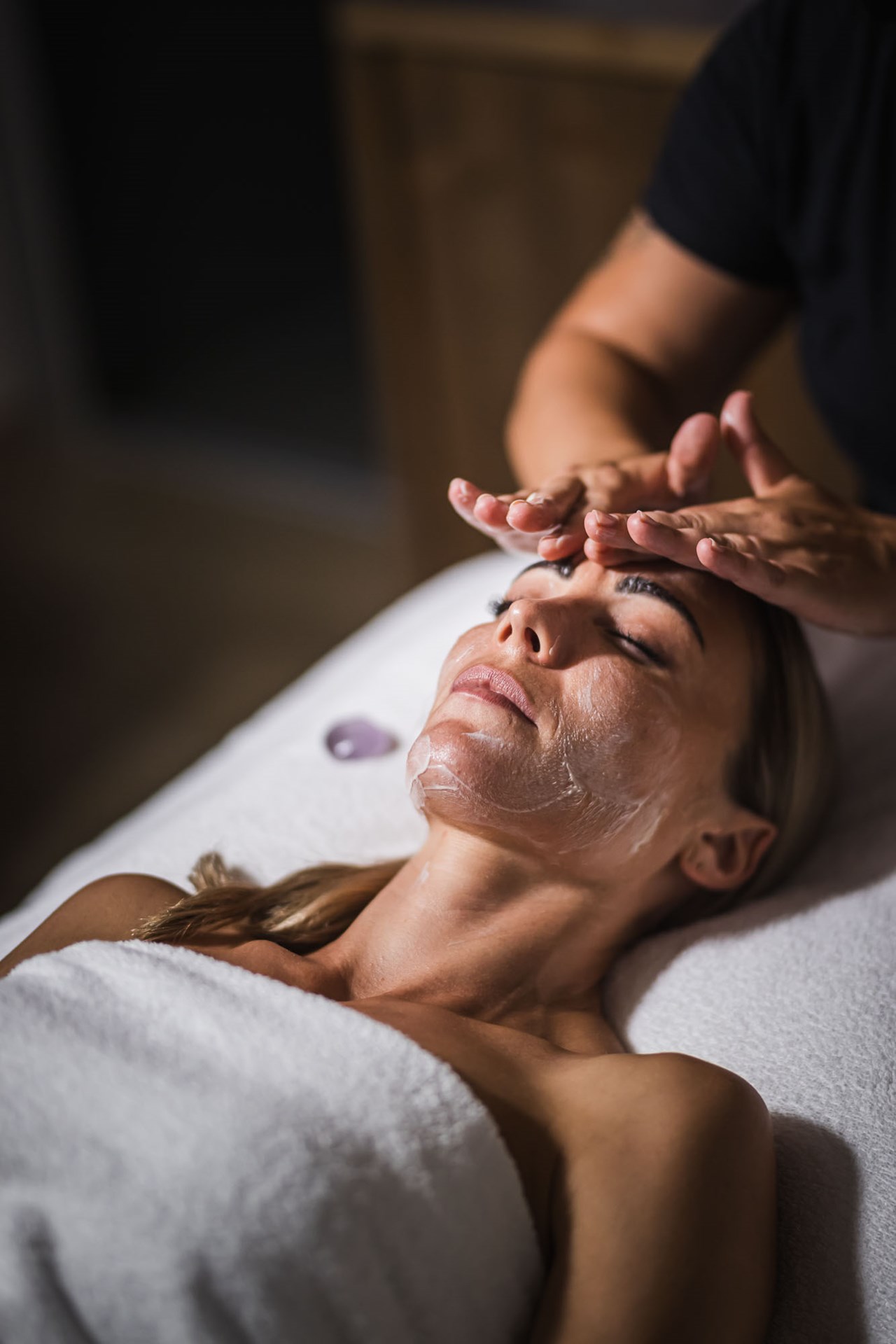 Terentnerhof Massagen im Detail Intensiv Gesichtsbehandlung