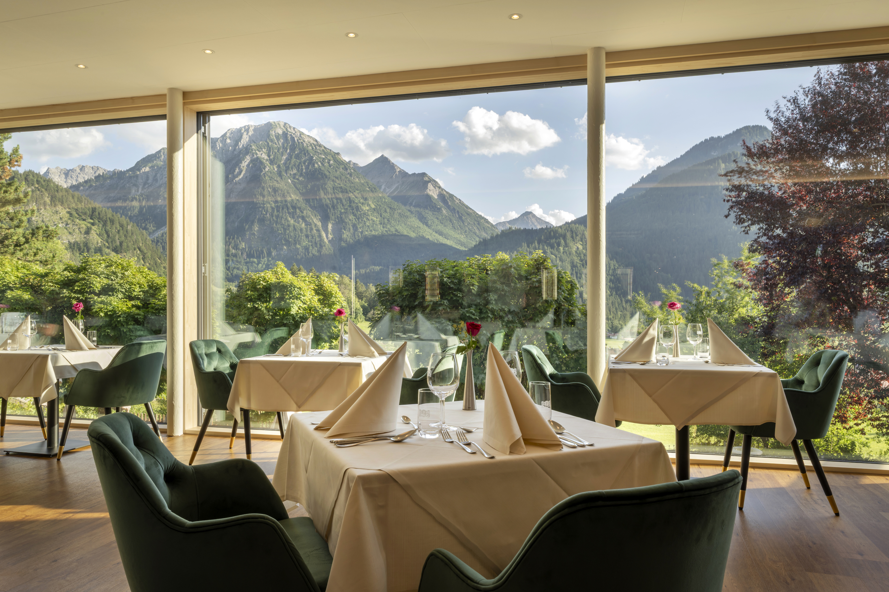 Wellnesshotel: Unser Panorama-Restaurant  - Hotel Prinz-Luitpold-Bad - Kulinarik | Restaurant