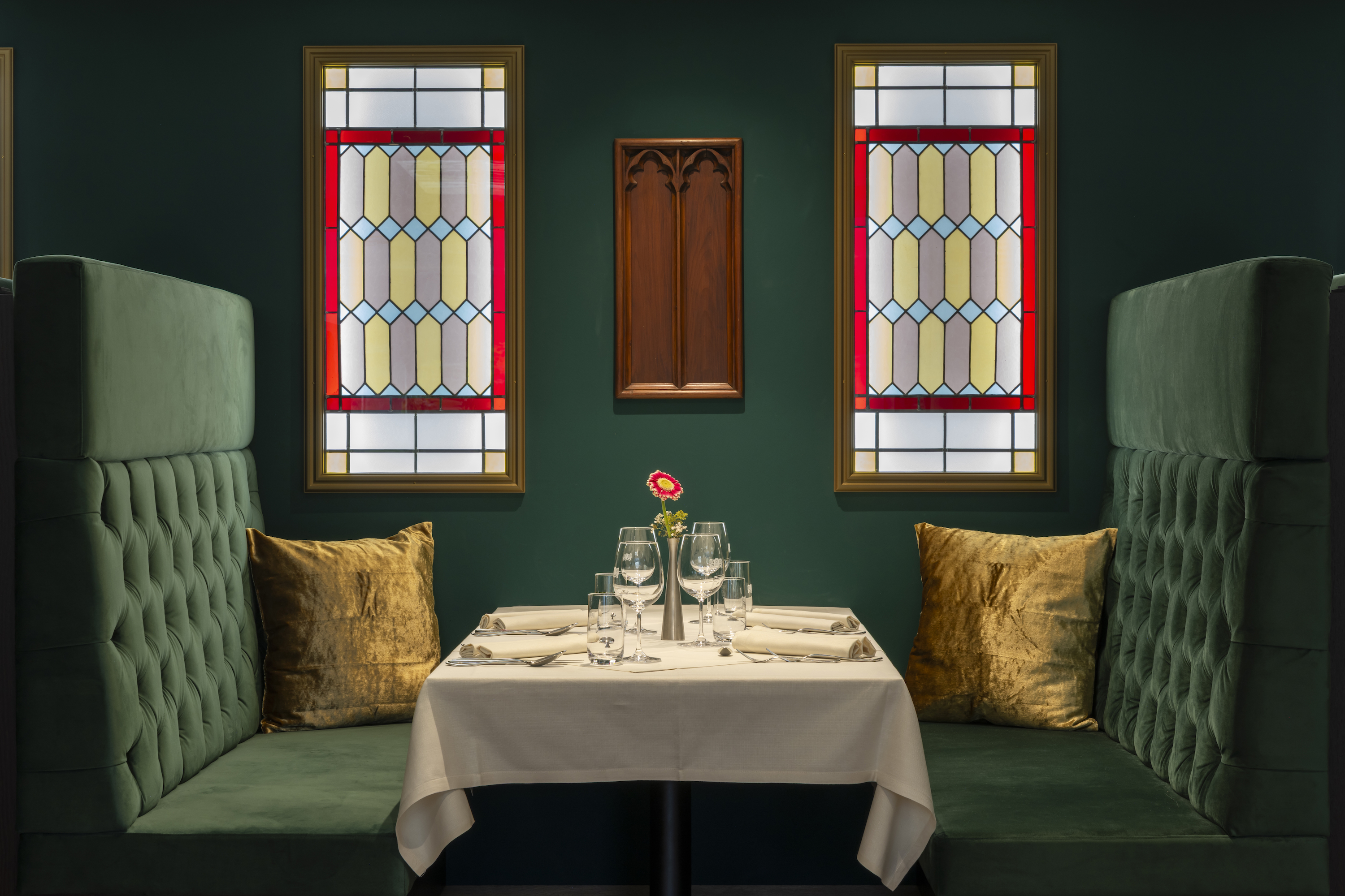 Wellnesshotel: Unsere gemütlichen Nischen im Panorama-Restaurant - Hotel Prinz-Luitpold-Bad - Kulinarik | Restaurant