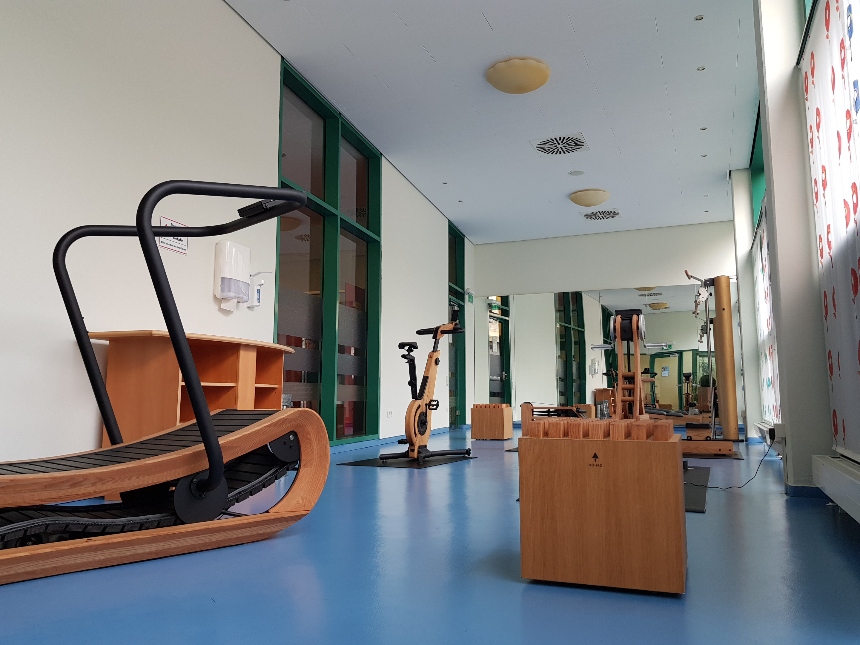 Hotel Sonnenhügel Familotel Rhön Fitnessangebote im Detail Fitnessraum