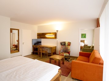 Hotel Sonnenhügel Familotel Rhön Zimmerkategorien Komfort 2-Raum-Appartements (ca. 70 qm) für Familien