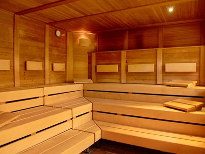 Wellnessurlaub - Schweinfurt - Sauna in der Saunalandschaft - Hotel Sonnenhügel Familotel Rhön