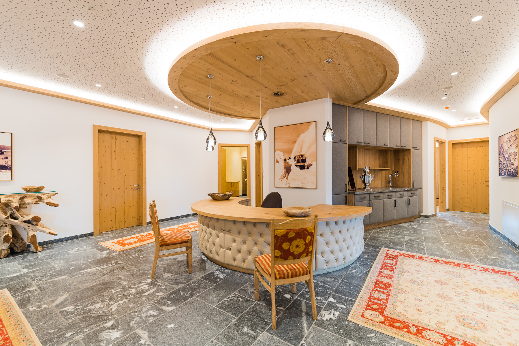 Hotel Sportcamp Woferlgut Massagen im Detail Spa-Lobby