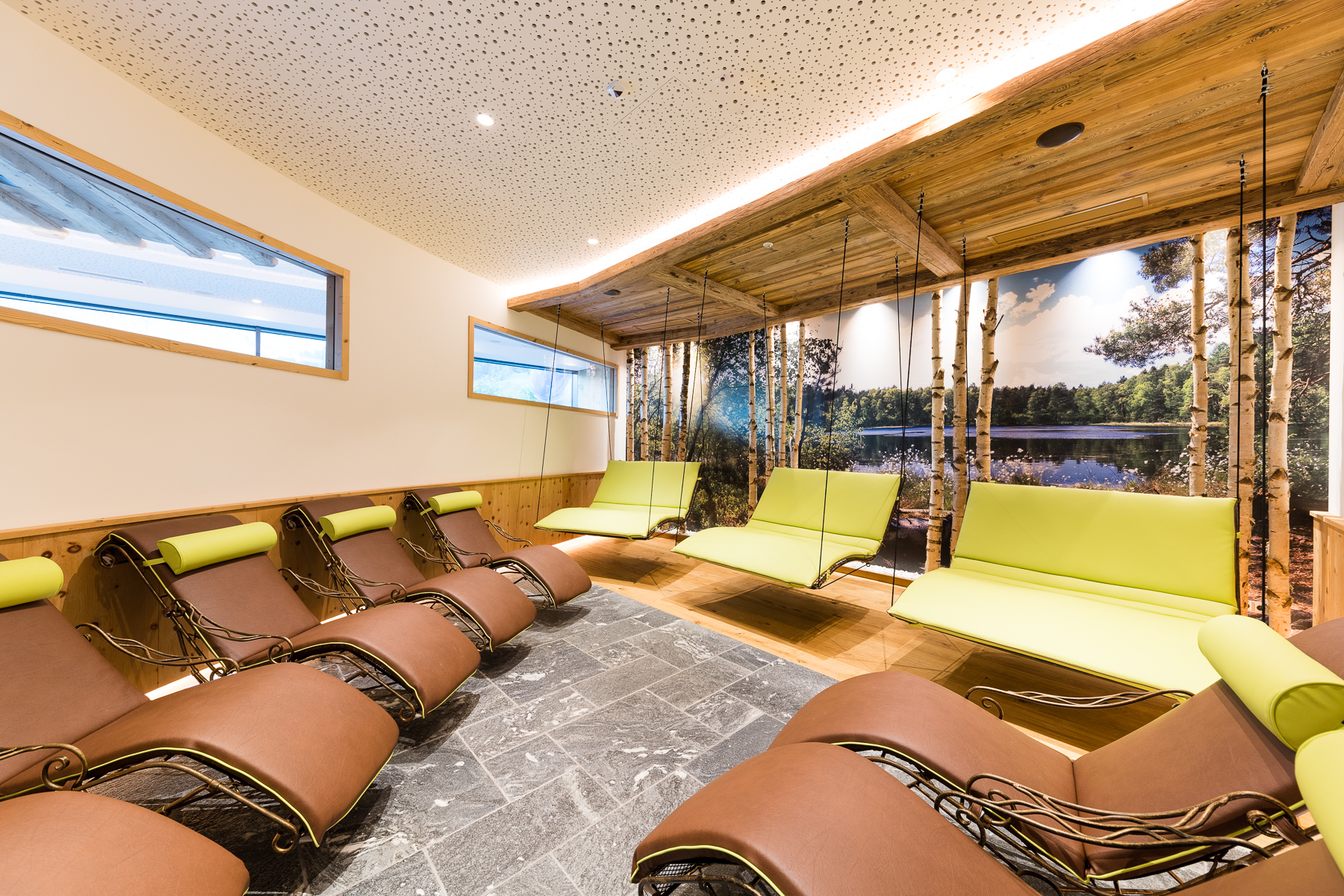 Hotel Sportcamp Woferlgut Saunen und Bäder im Detail Ruhebereich