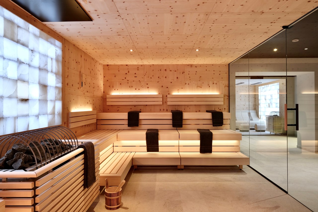 Landromantik Hotel Oswald - Gourmet & SPA Saunen und Bäder im Detail Salzsauna