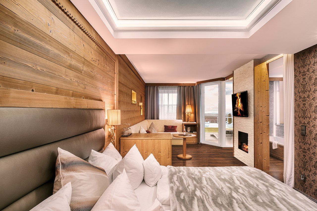 Landromantik Hotel Oswald - Gourmet & SPA Zimmerkategorien Kuschelsuite mit Gartenzugang 