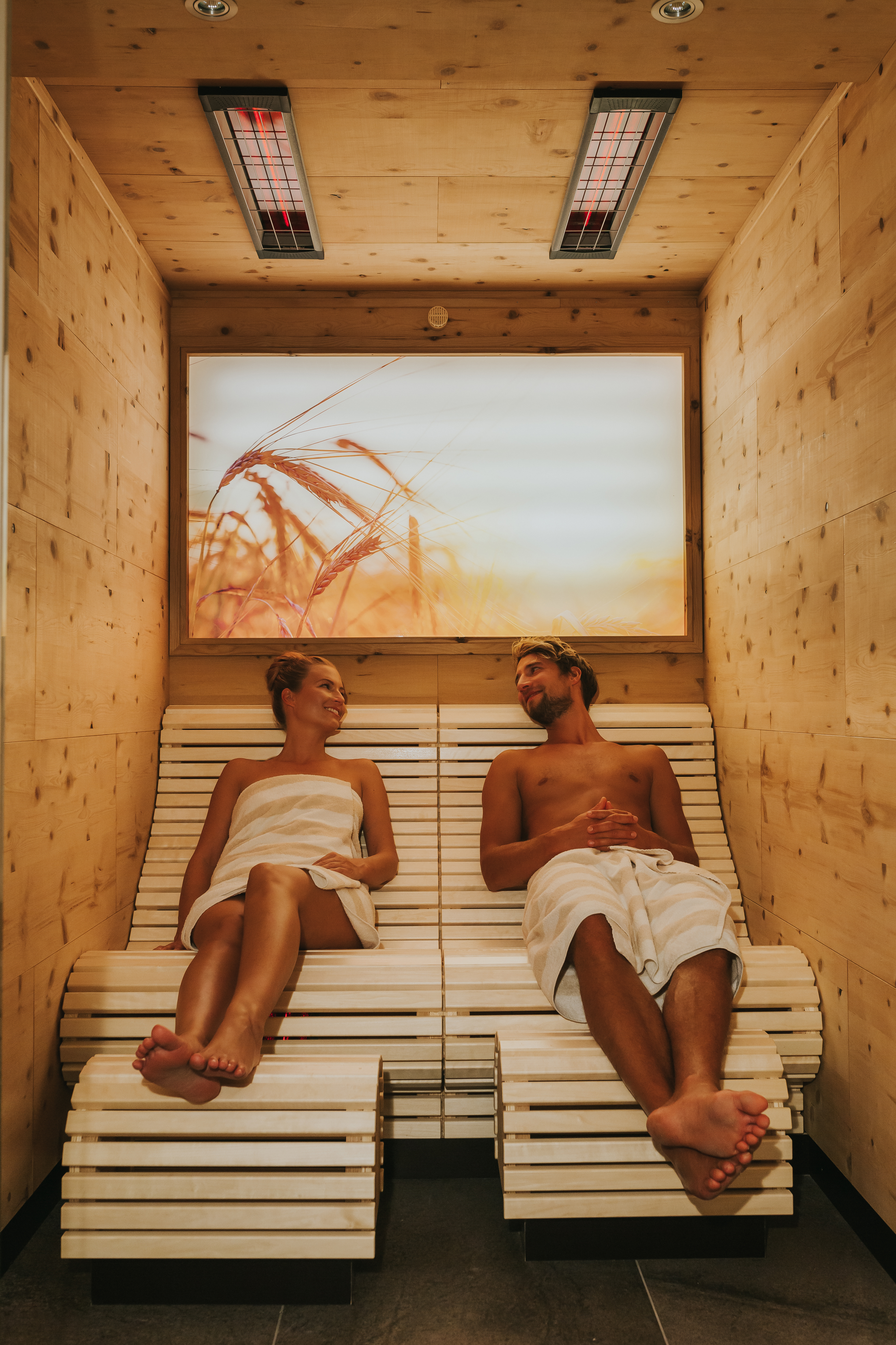 Ortner's Resort*****, Luxury & Lifestyle Saunen und Bäder im Detail Infrarot-Wärmekabinen