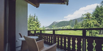 Wellnessurlaub - Day SPA - Graubünden - Ausblick Balkon - Hotel Waldhuus Davos