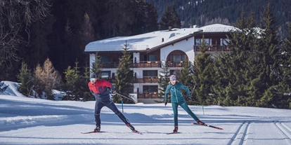 Wellnessurlaub - Day SPA - Graubünden - Langlaufloipen direkt vor der Hoteltür - Hotel Waldhuus Davos