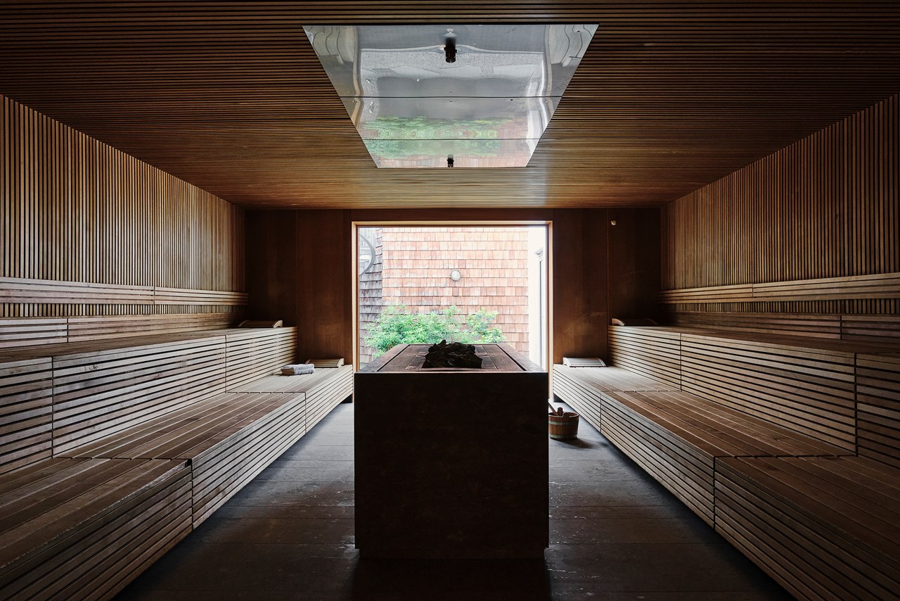 Bachmair Weissach Spa & Resort Saunen und Bäder im Detail Hitze 90 Grad