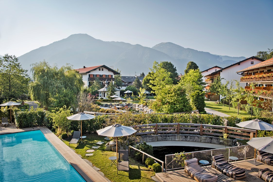 Wellnesshotel: Hotelpark - Bachmair Weissach Spa & Resort