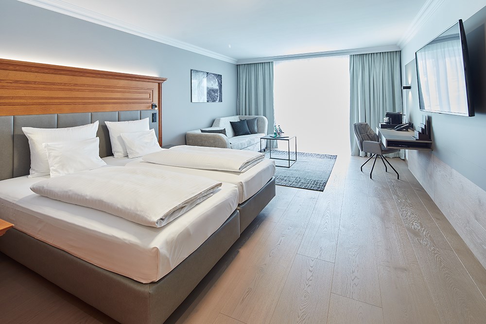 Hotel EDELWEISS Berchtesgaden Zimmerkategorien Junior Suite "Hochkalter"