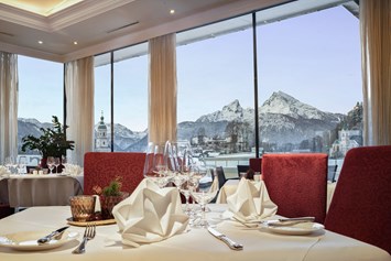 Wellnesshotel: Restaurant PANORAMA - Hotel EDELWEISS Berchtesgaden