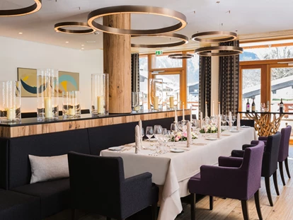 Wellnessurlaub - Fontanella - Willkommen im Exquisit Restaurant - Hotel Exquisit