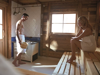 Wellnessurlaub - Fontanella - Verschiedene Saunen  - Hotel Exquisit