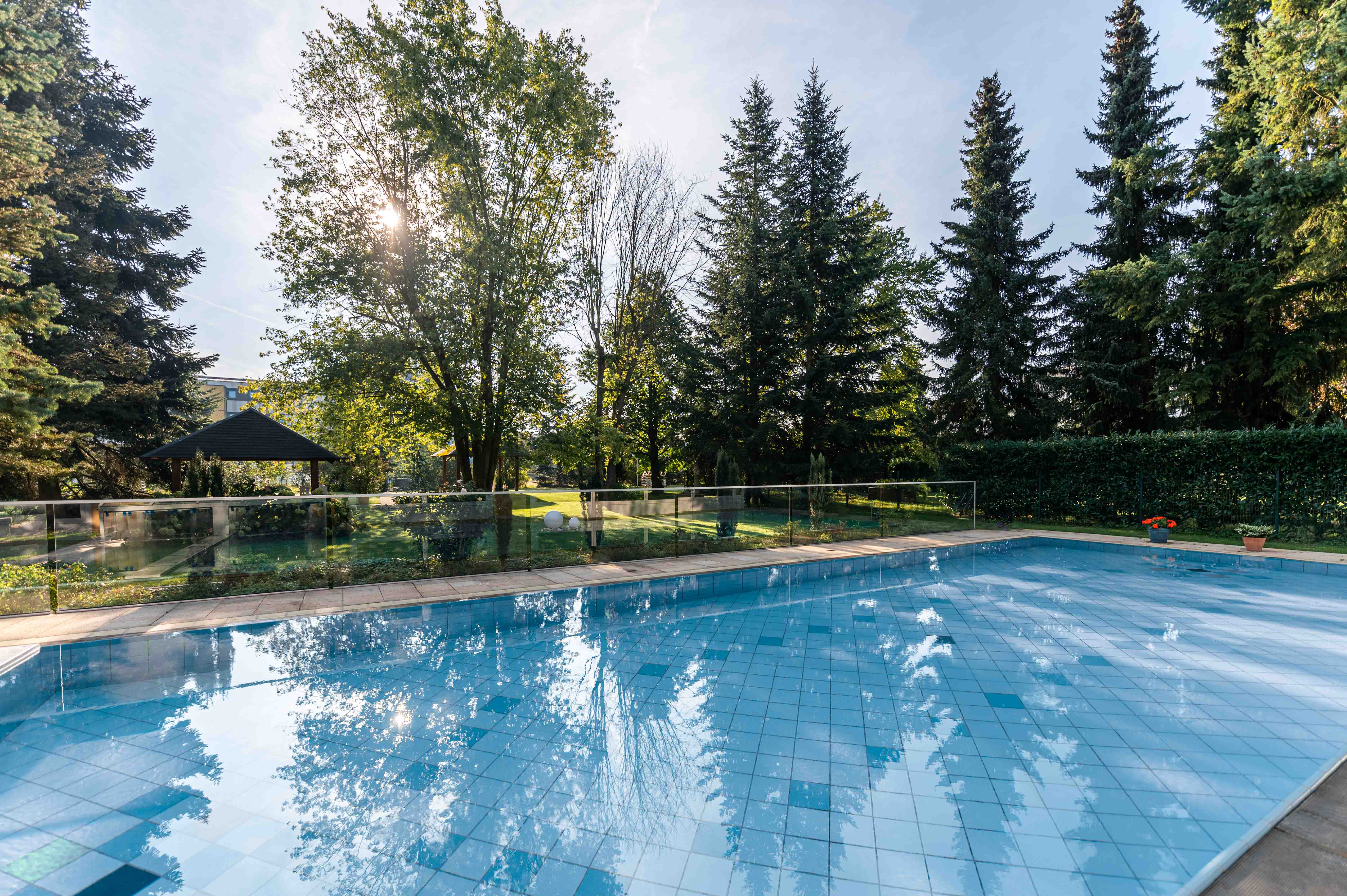 Wellnessurlaub - Deutschland - Aussen-Thermalpool 31° C - Kurhotel Zink