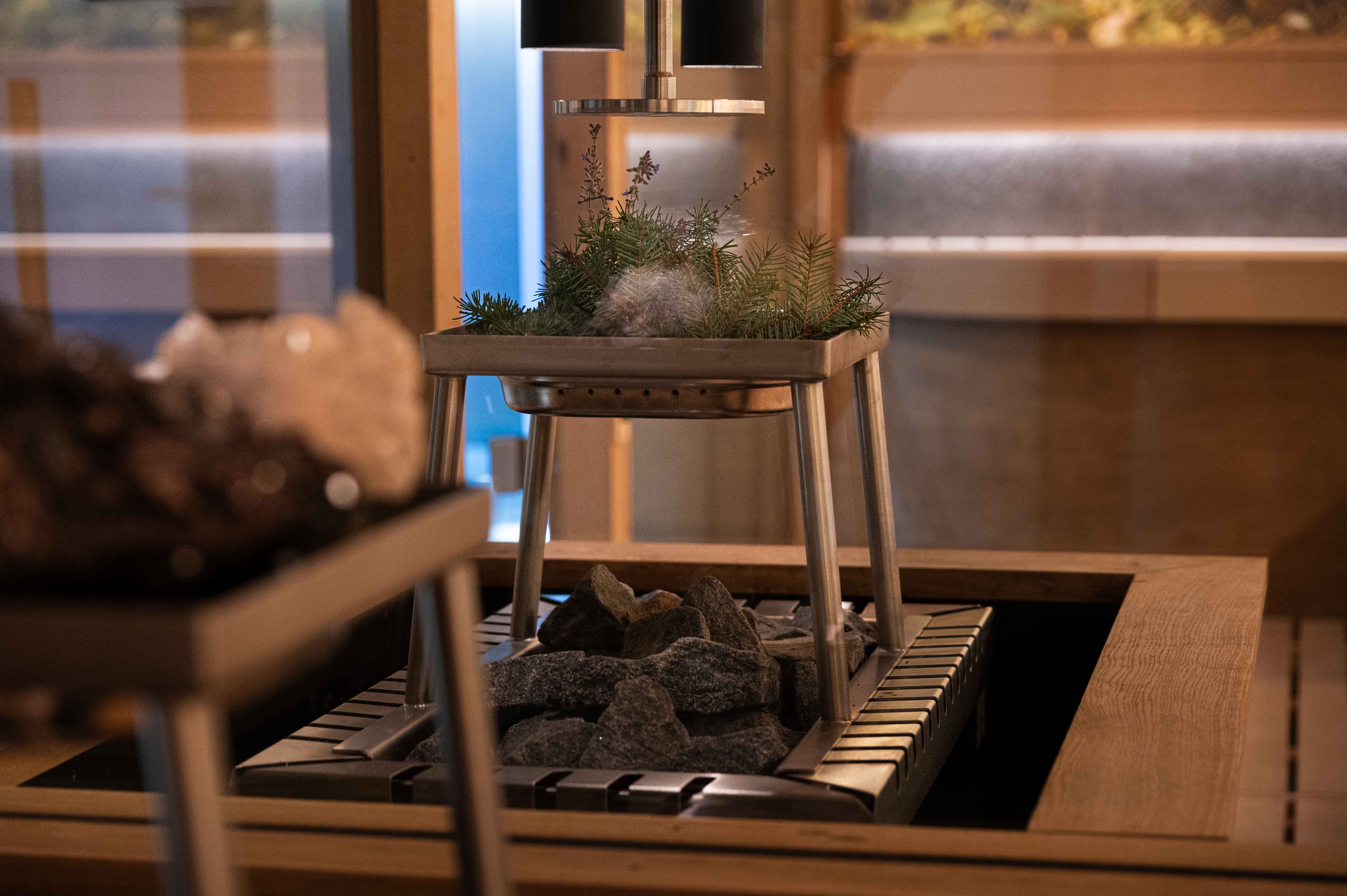 Wellnesshotel: Edelstein Bio Sauna 55° C - Kurhotel Zink