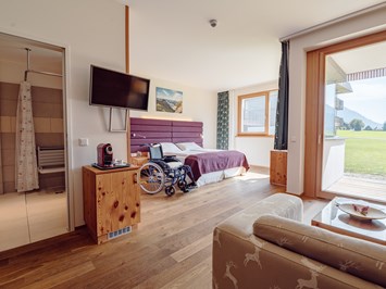 Narzissen Vital Resort Zimmerkategorien Rollstuhlgerechte Suiten