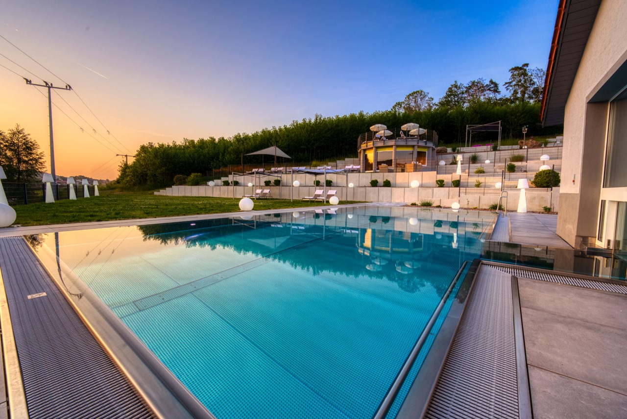 Hotel & SPA Reibener-Hof Saunen und Bäder im Detail Outdoor Pool