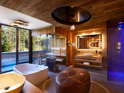 Wellnessurlaub - Private Spa - Otterbach (Sankt Florian am Inn) - Sky Suite mit privat Sauna - Wellness & Naturresort Reischlhof****S