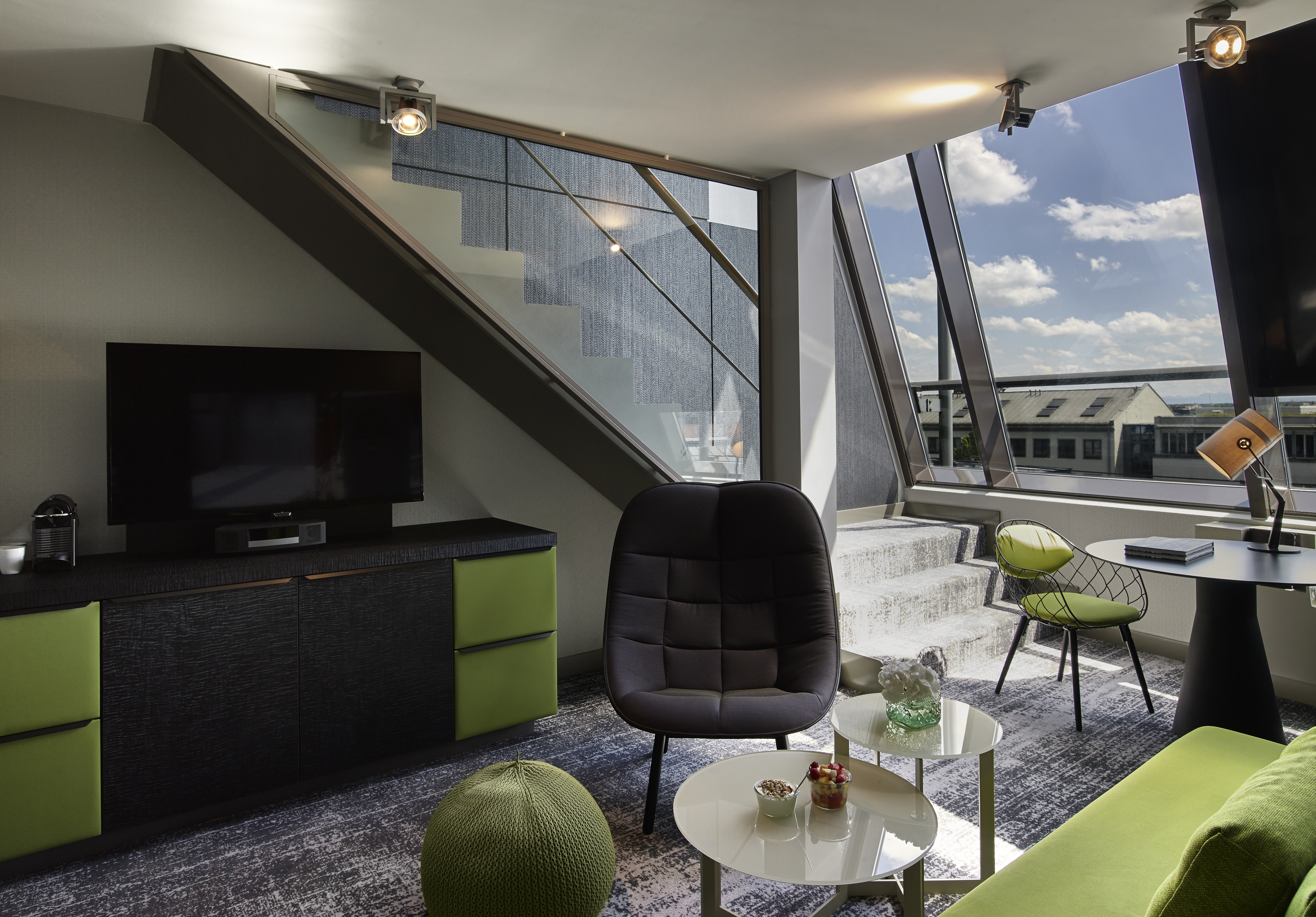 Sofitel Munich Bayerpost Zimmerkategorien DUPLEX JUNIOR SUITE