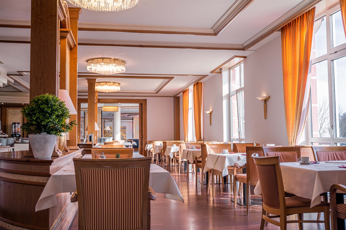 Wellnesshotel: Frühstücksrestaurant - The Monarch Hotel
