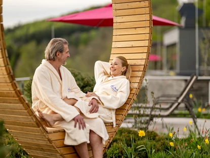 Wellnessurlaub - Private Spa - Otterbach (Sankt Florian am Inn) - Zeit zu Zweit im Hüttenhof Dachgarten  - Hüttenhof ****S - Wellnesshotel und Luxus-Bergchalets - adults only
