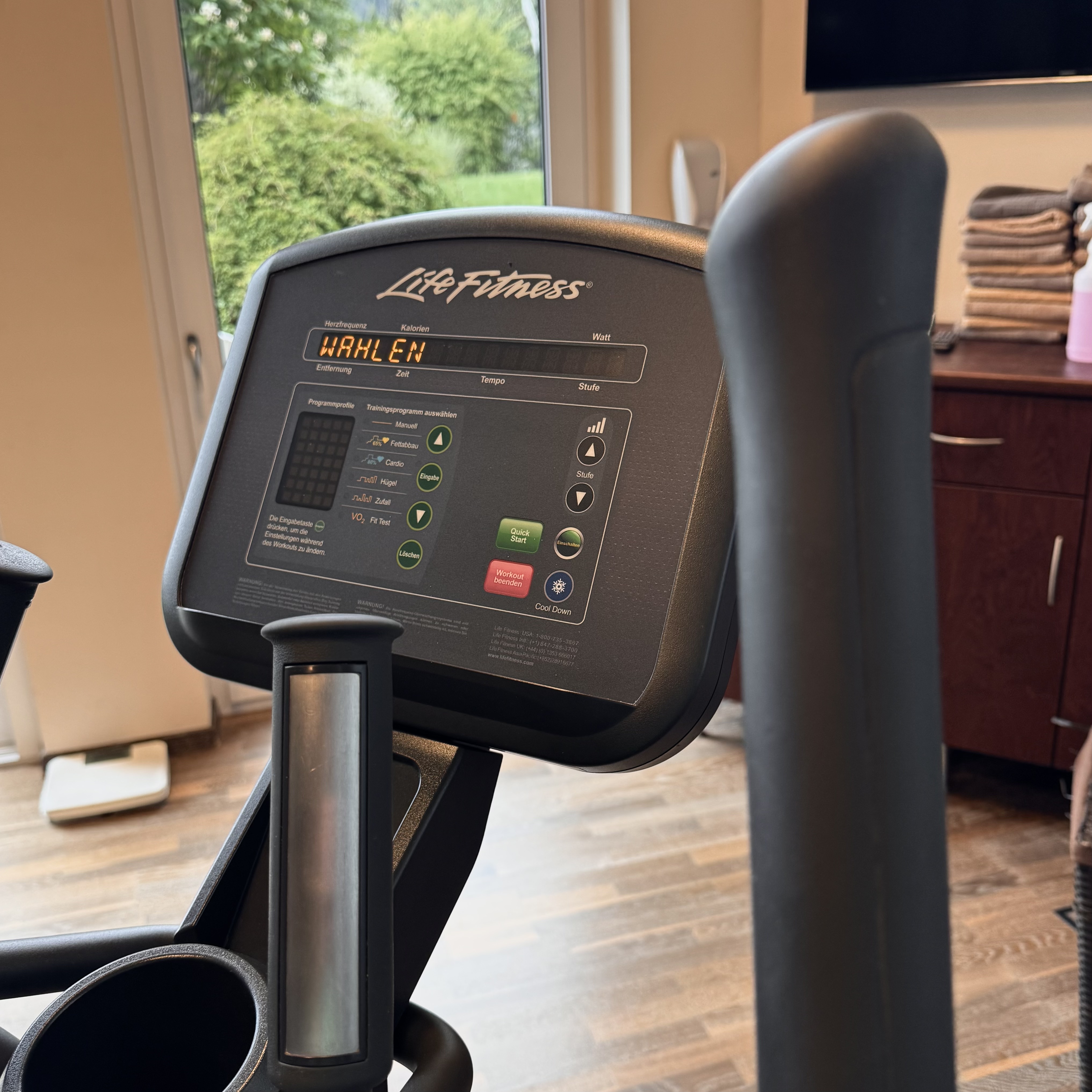 Wellnesshotel Riedlberg Fitnessangebote im Detail Crosstrainer