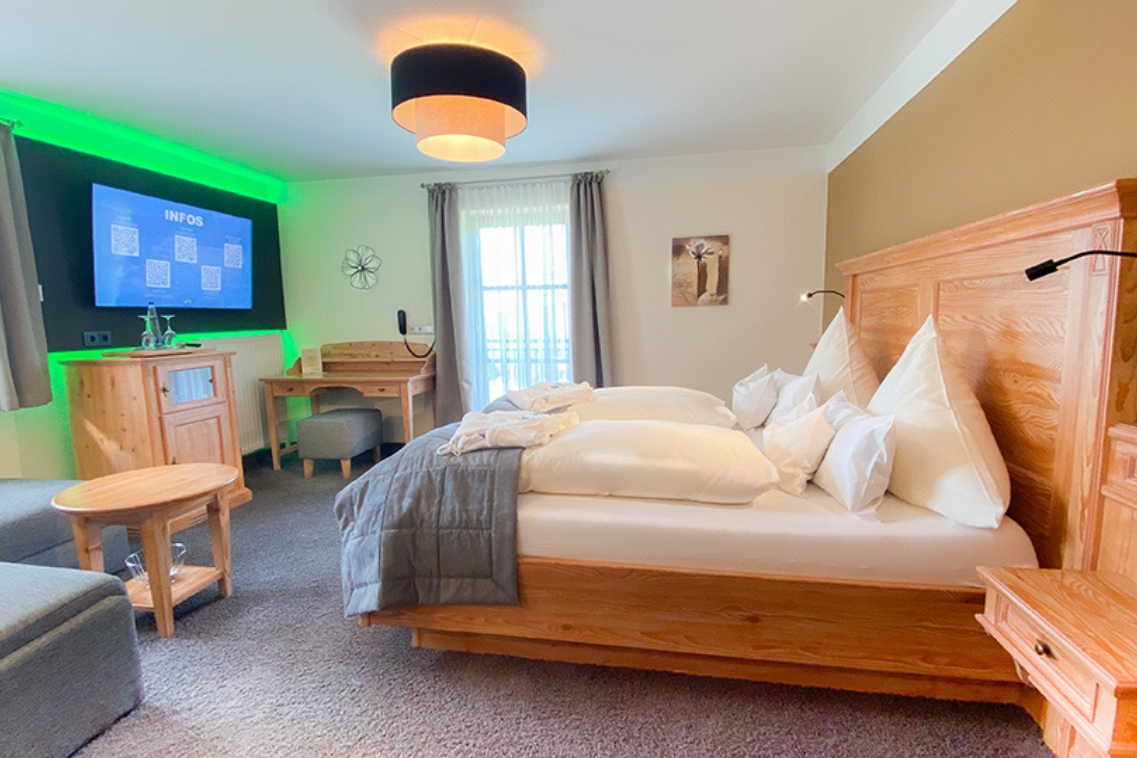 Wellnesshotel: Zimmer: "Gemütlich Wohnen" im Wellnesshotel Riedlberg - Wellnesshotel Riedlberg