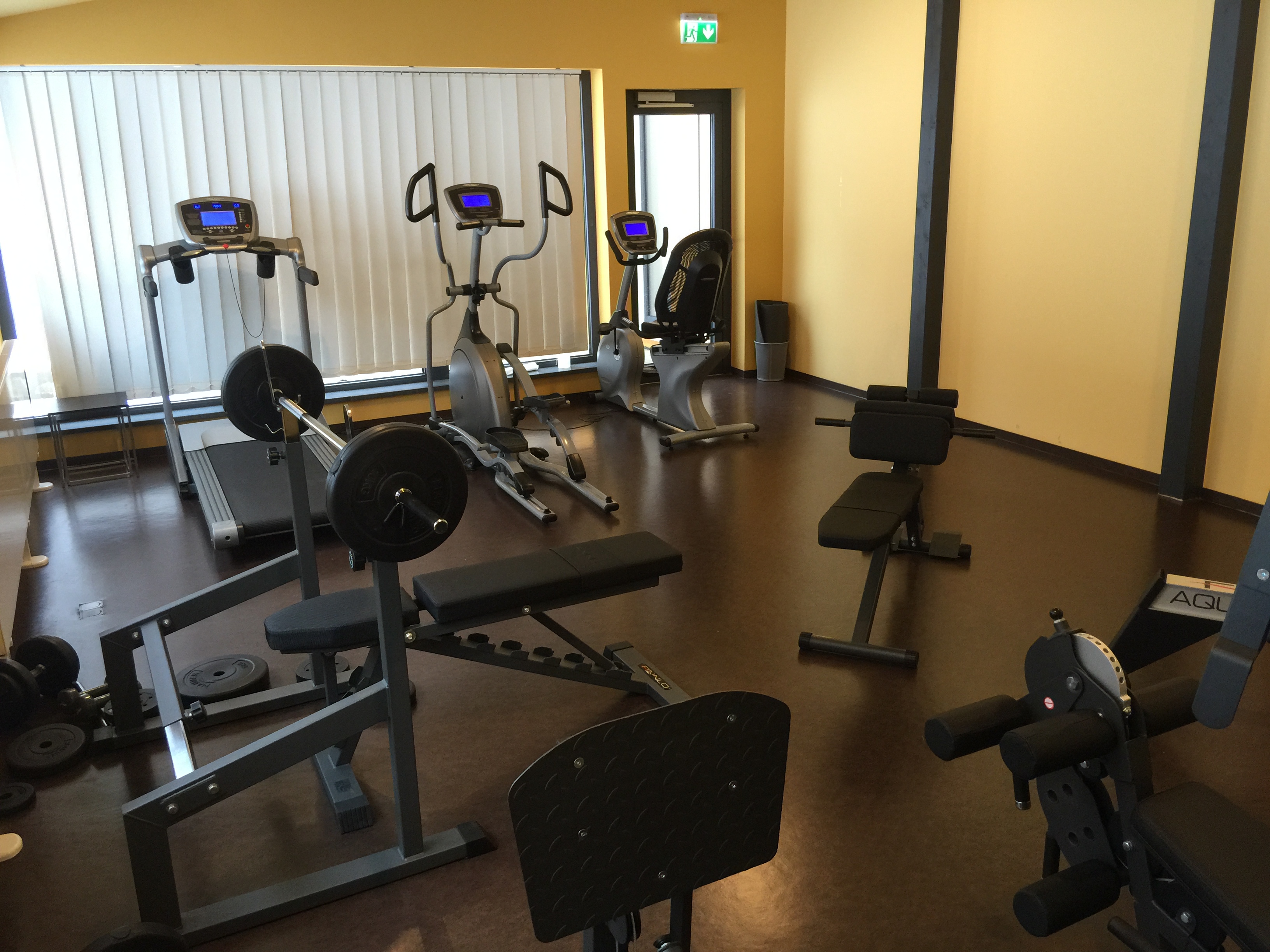 Wellnesshotel Schönblick Fitnessangebote im Detail Fitnessraum