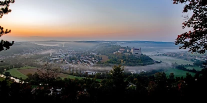 Wellnessurlaub - WLAN - Mitteleschenbach - Ausblick vom Wellnesshotel Schönblick - Wellnesshotel Schönblick