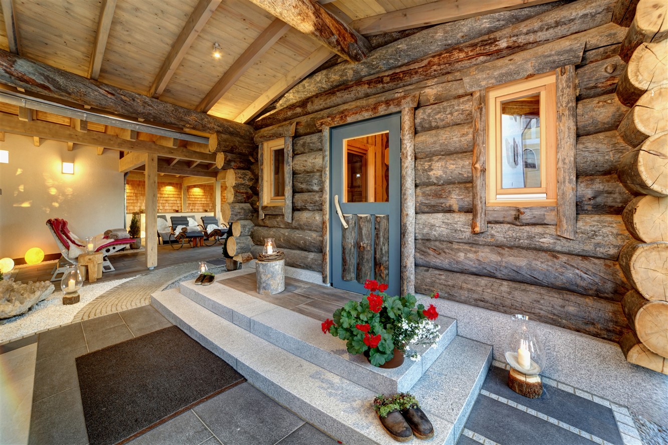 Wellnesshotel: original Kelohaus Sauna - Wellnesshotel Hofbräuhaus - Sauna | Spa