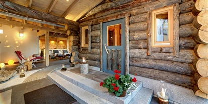 Wellnessurlaub - Klassifizierung: 4 Sterne - Bischofsmais - original Kelohaus Sauna - Wellnesshotel Hofbräuhaus