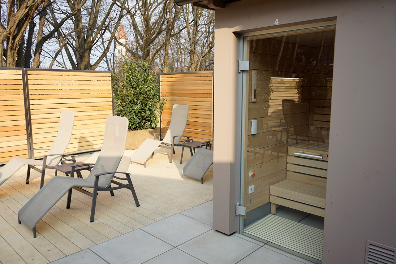 Thermalhotel Fontana Saunen und Bäder im Detail Saunalodge