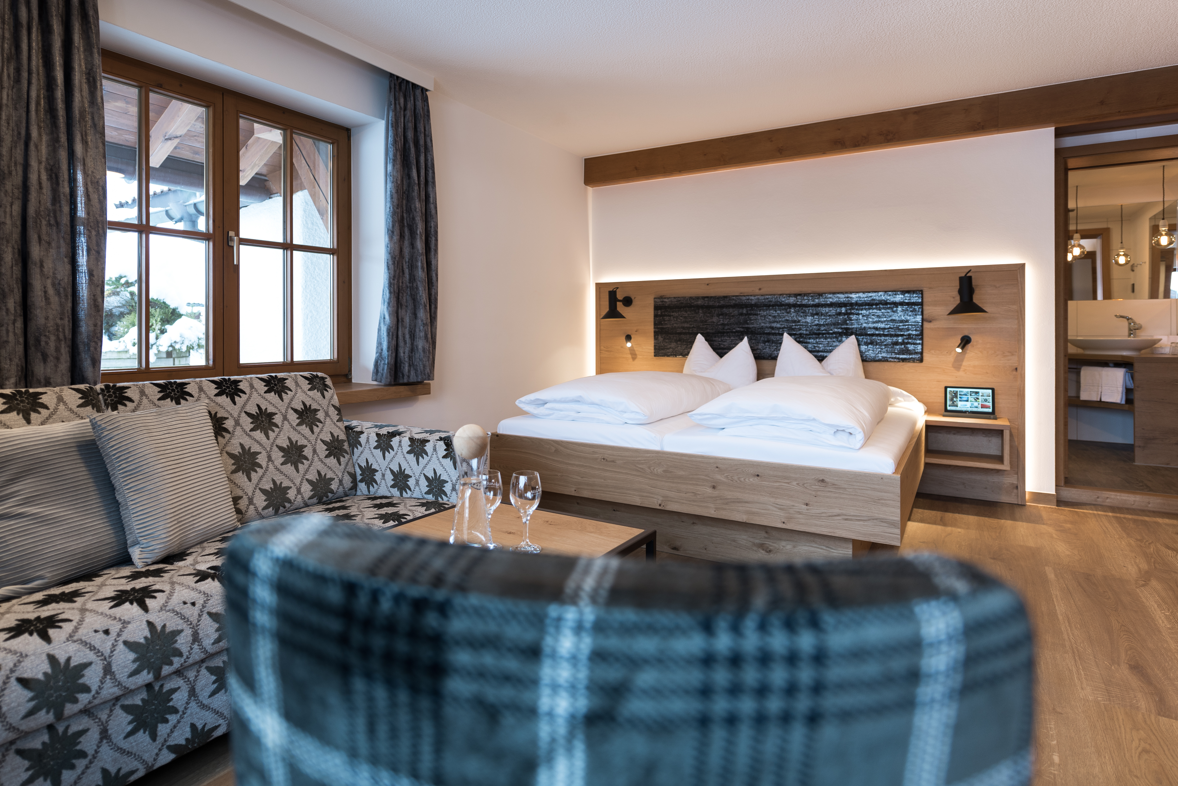 Wellnesshotel: Wohlfühlhotel Berwanger Hof 4 Sterne im Allgäu Zimmer - Hotel Berwanger Hof