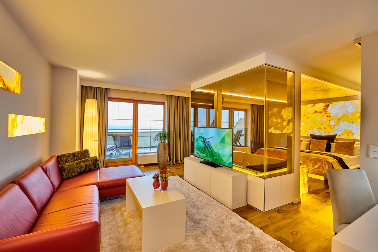 Der Birkenhof Spa & Genuss Resort Zimmerkategorien Onyx Suite