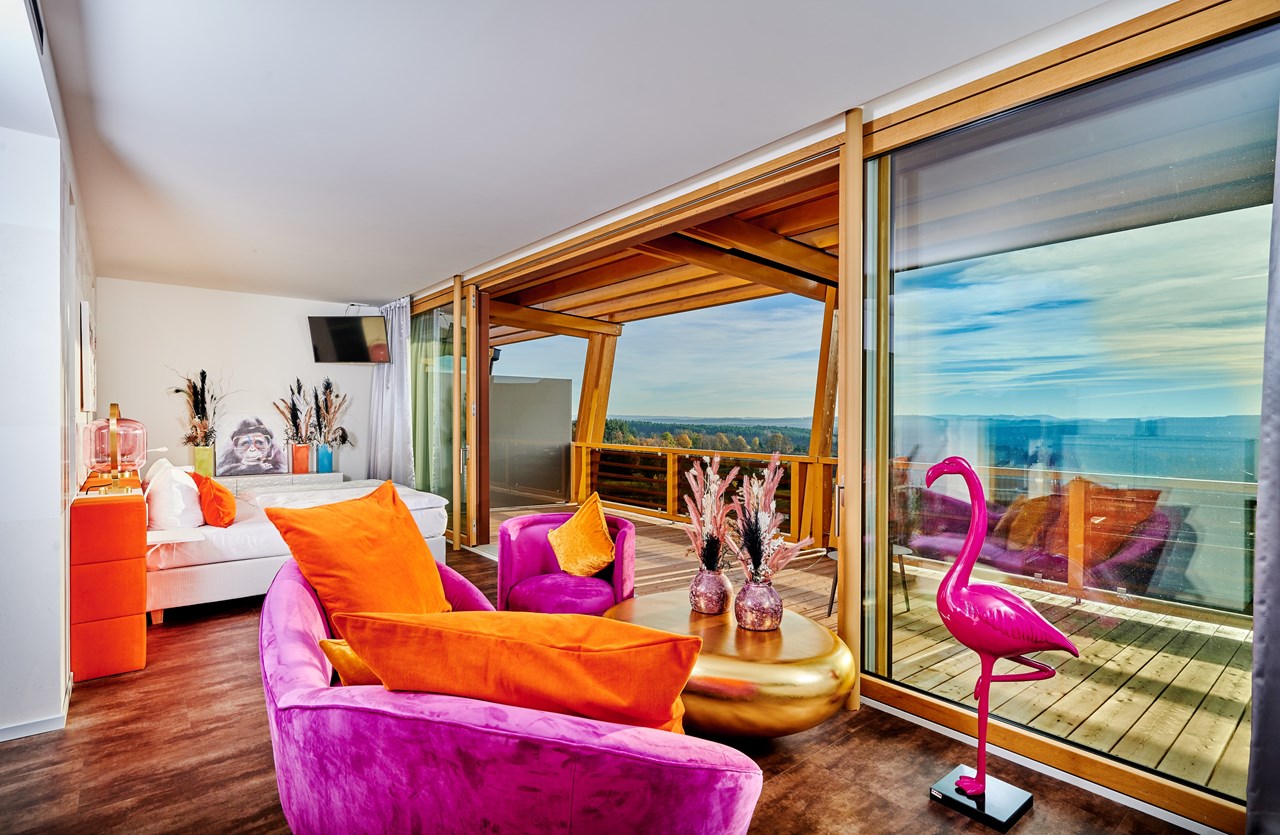 Der Birkenhof Spa & Genuss Resort Zimmerkategorien Sky Suite