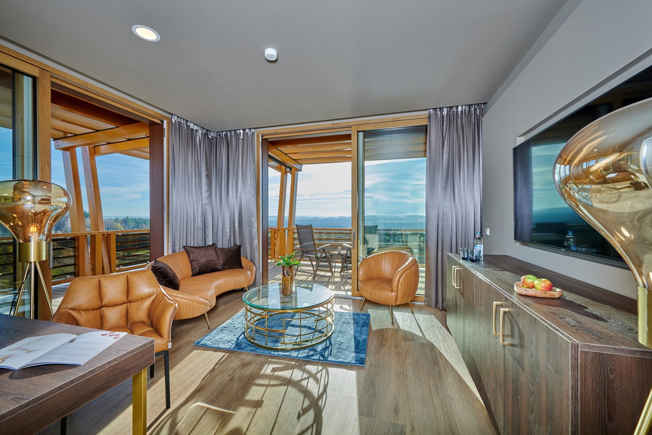 Der Birkenhof Spa & Genuss Resort Zimmerkategorien Round View Suite