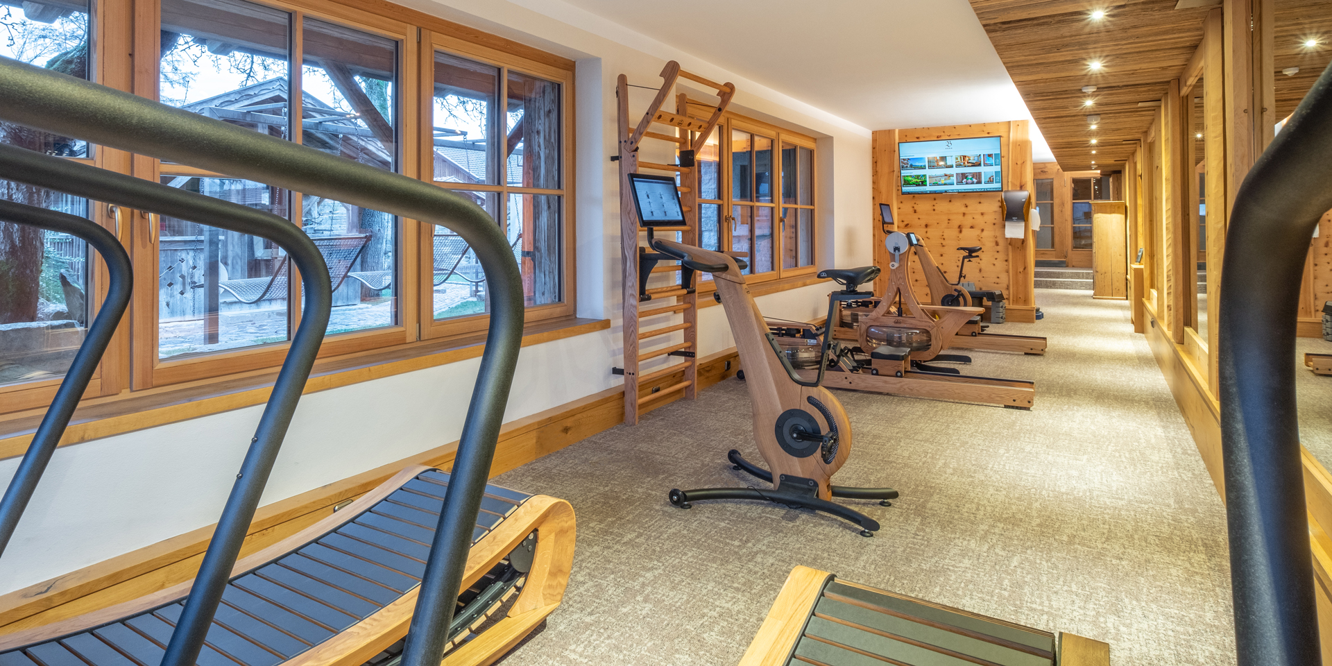 Natur- & Wellnesshotel Brunner Hof ****S Fitnessangebote im Detail Fitnessraum