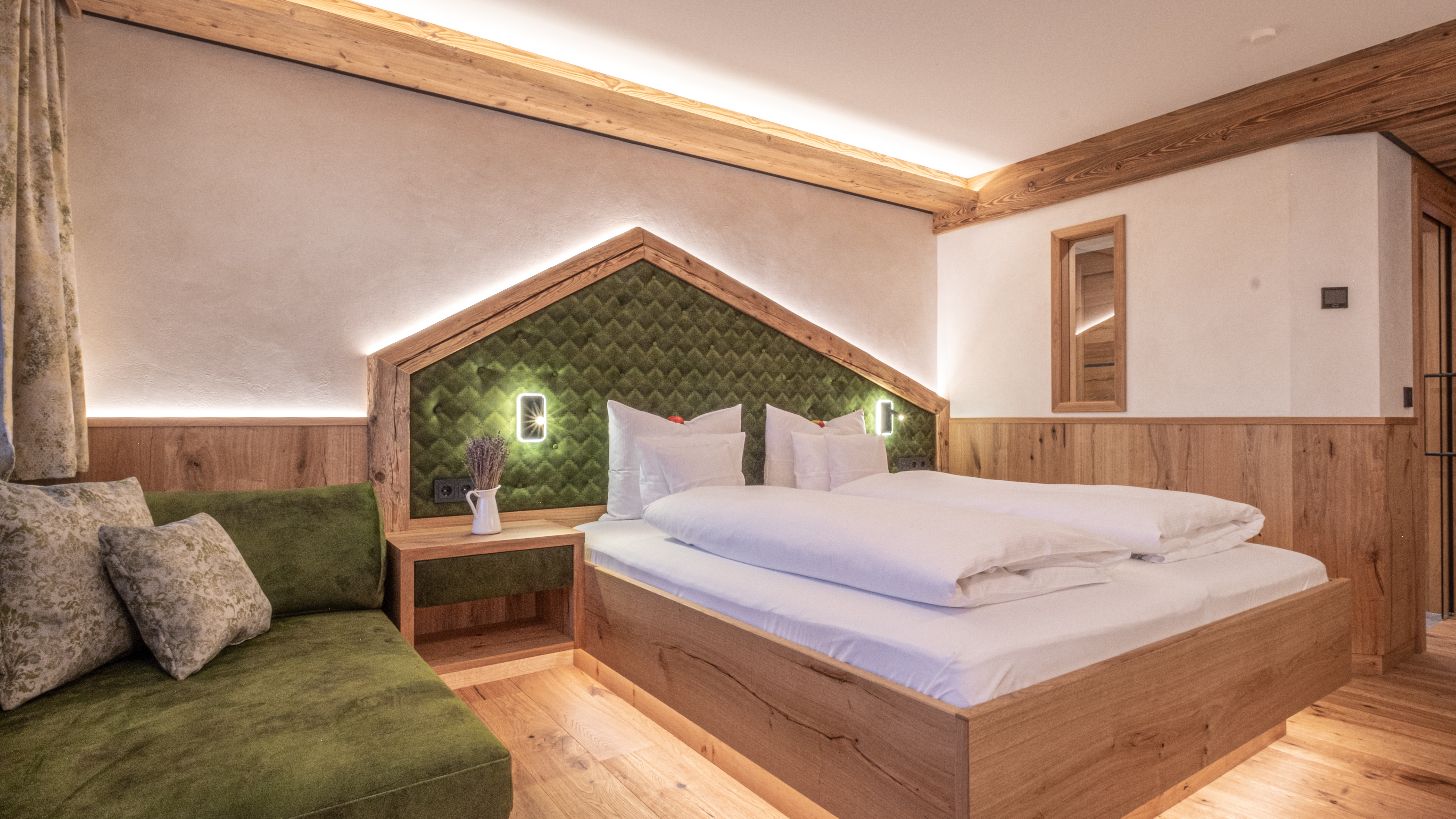 Natur- & Wellnesshotel Brunner Hof ****S Zimmerkategorien naturZimmer Löwenzahn