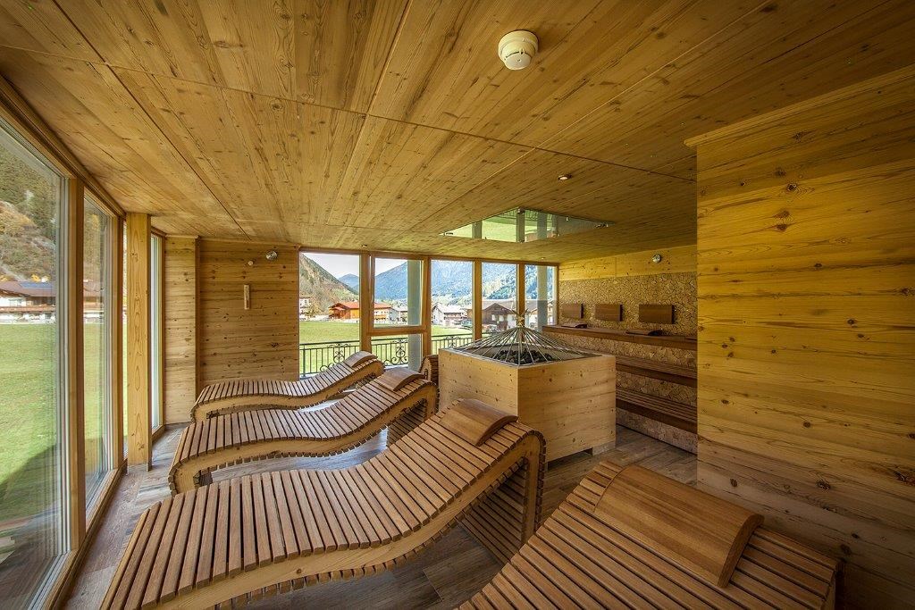 Alpenhotel Kindl Saunen und Bäder im Detail Finnische Sauna