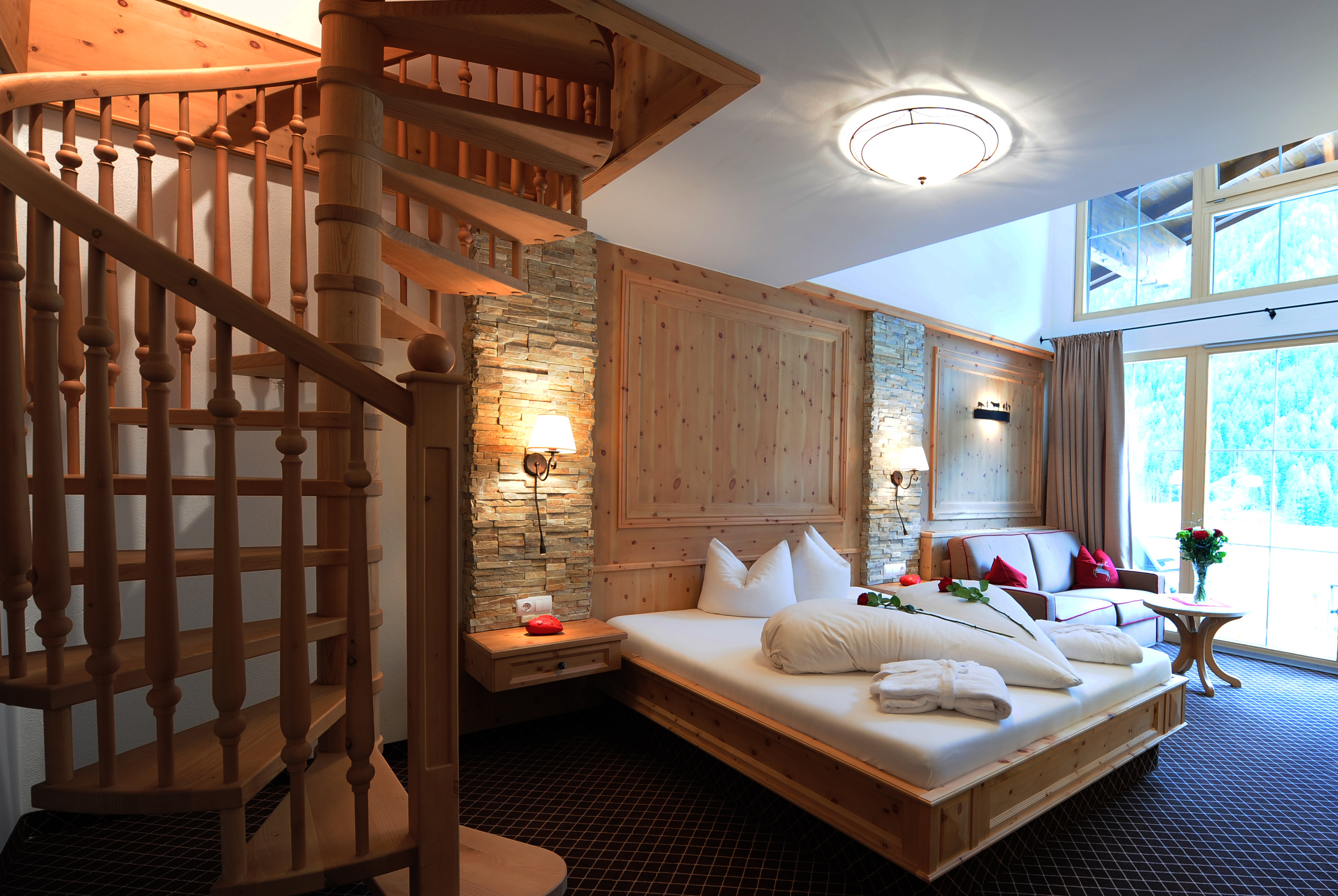 Alpenhotel Kindl Zimmerkategorien Familienappartement Zirbe