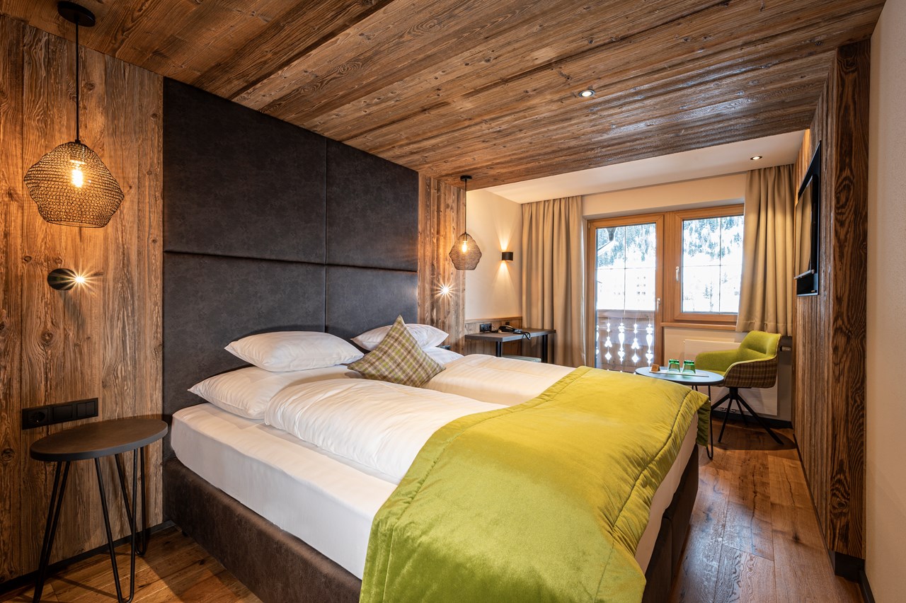 Alpenresort Fluchthorn Zimmerkategorien Doppelzimmer Alpin