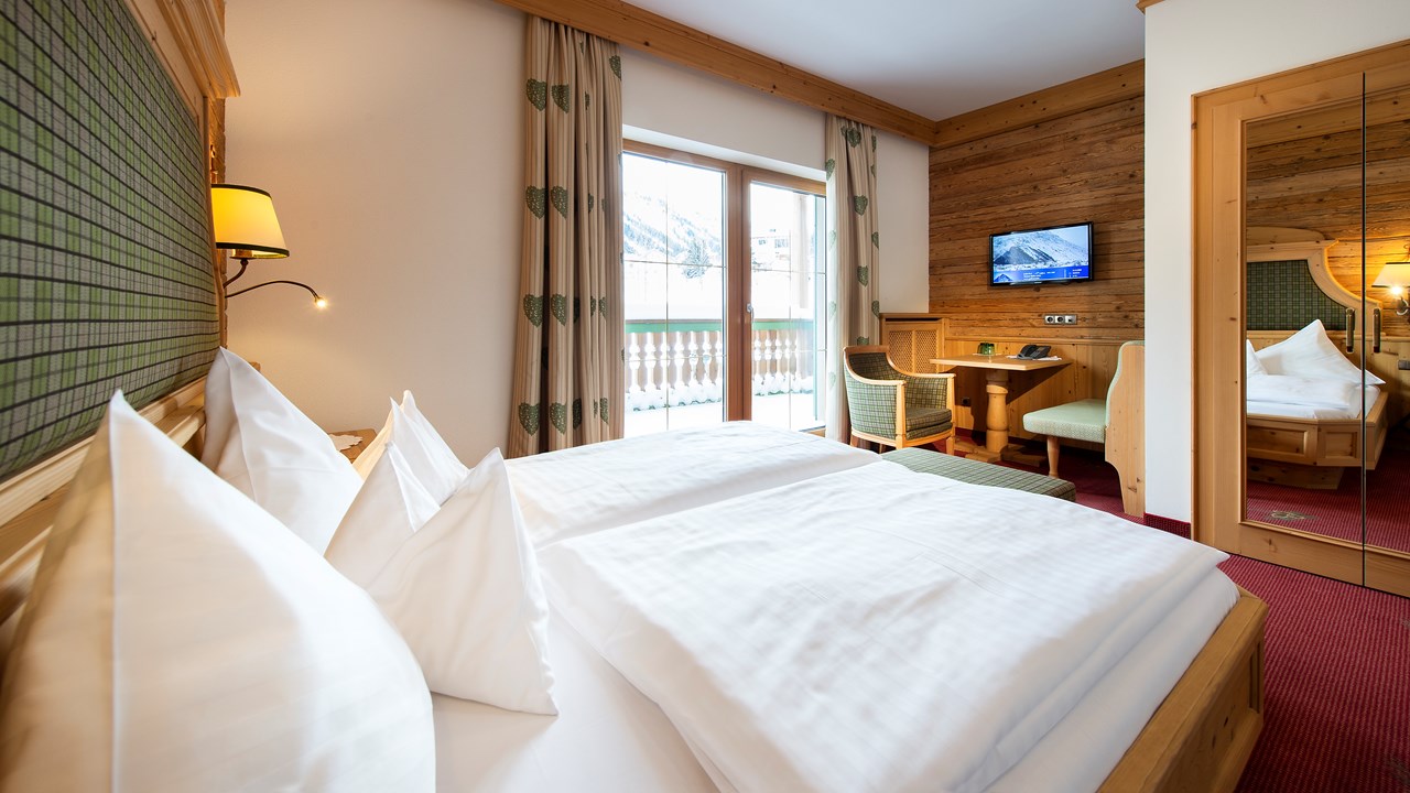 Alpenresort Fluchthorn Zimmerkategorien Doppelzimmer Resort