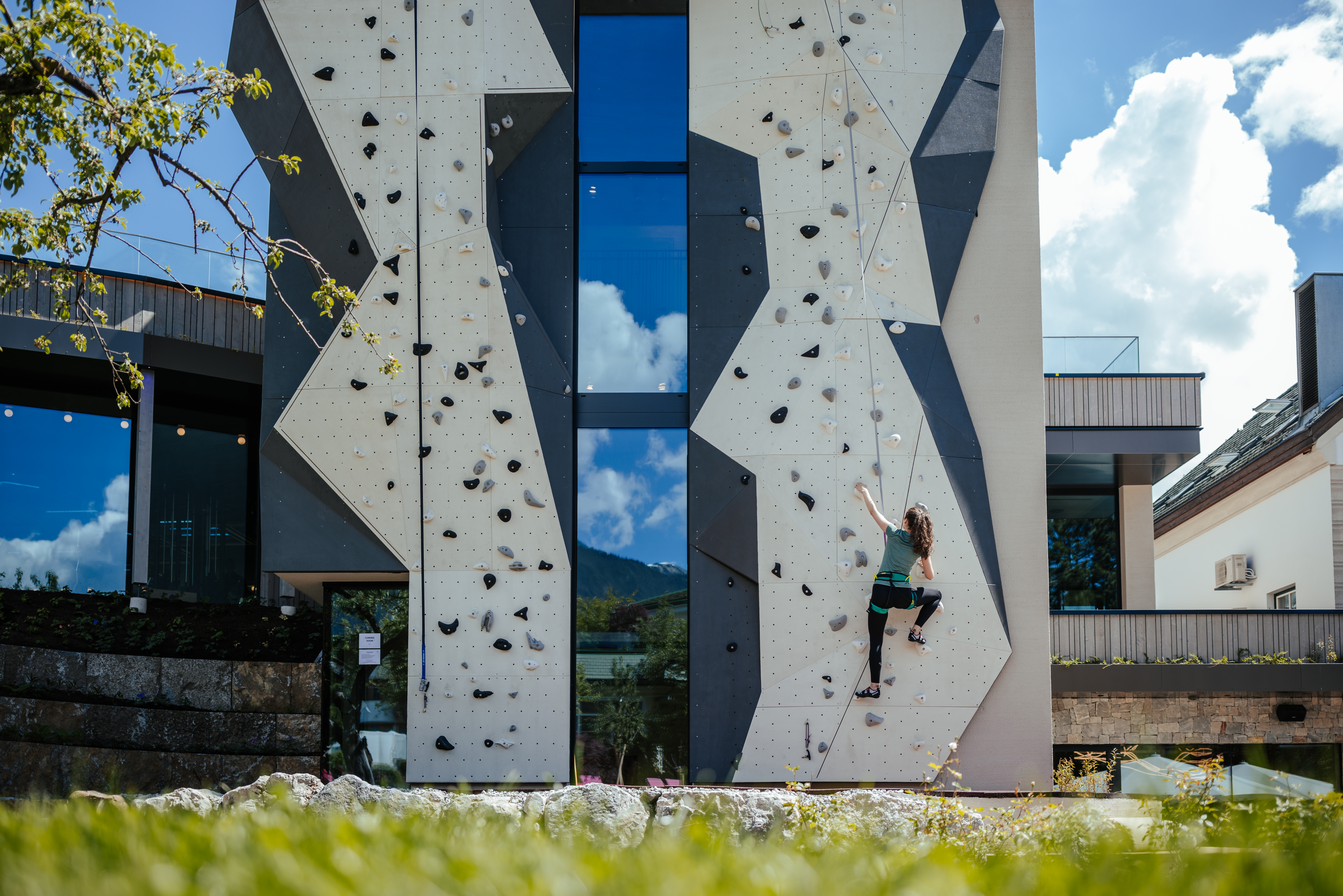 Wellnesshotel: Kletterwand - Alpenresort Schwarz