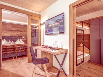 Alpin Family Resort Seetal Zimmerkategorien Appartement Gartenblick