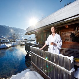 Wellnesshotel: Outdoorsauna Teufelsauna - Alpin Family Resort Seetal****s