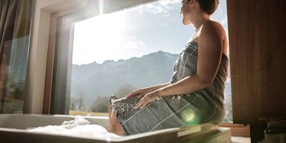 Wellnessurlaub - Faistenau - Spa Loft mit Privaten Whirlpool & Infrarotsauna - Klosterhof - Alpine Hideaway & Spa
