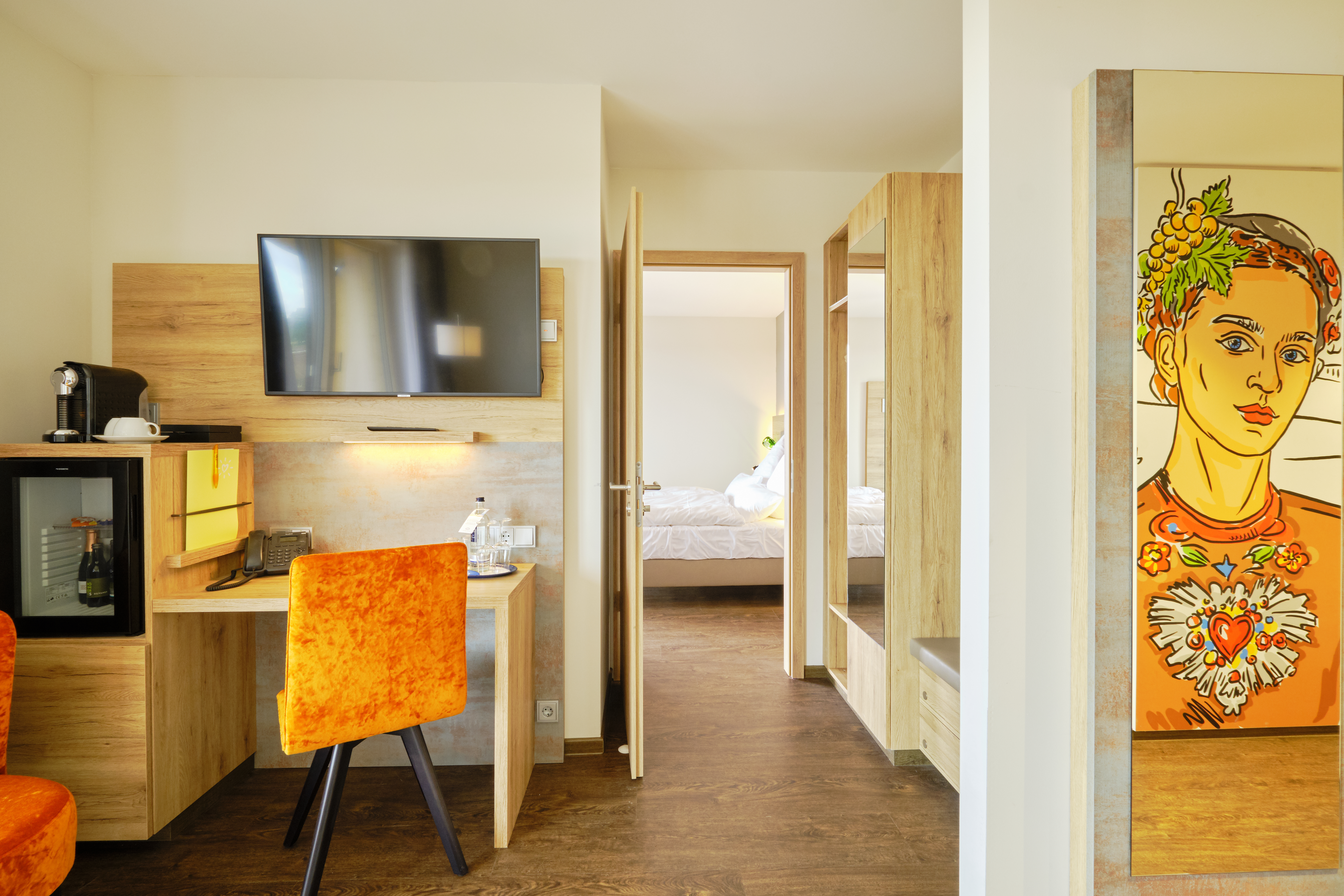 sonnenhotel WEINGUT RÖMMERT Zimmerkategorien Suite "Weinkönigin"