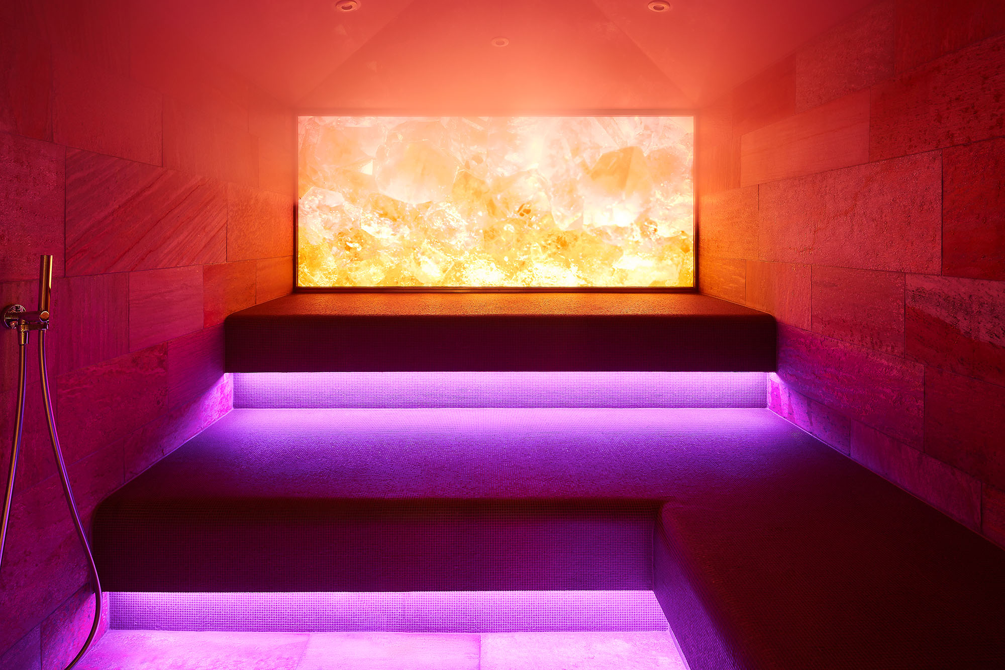 Hotel Erbprinz Saunen und Bäder im Detail Dampfbad